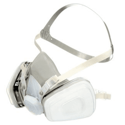 3M Half Facepiece Disposable Respirator 52P71 side view