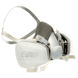 3M Half Facepiece Disposable Respirator 5000 Series for organic vapors