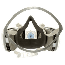 3M Large 53P71 Half Facepiece Disposable Respirator side view