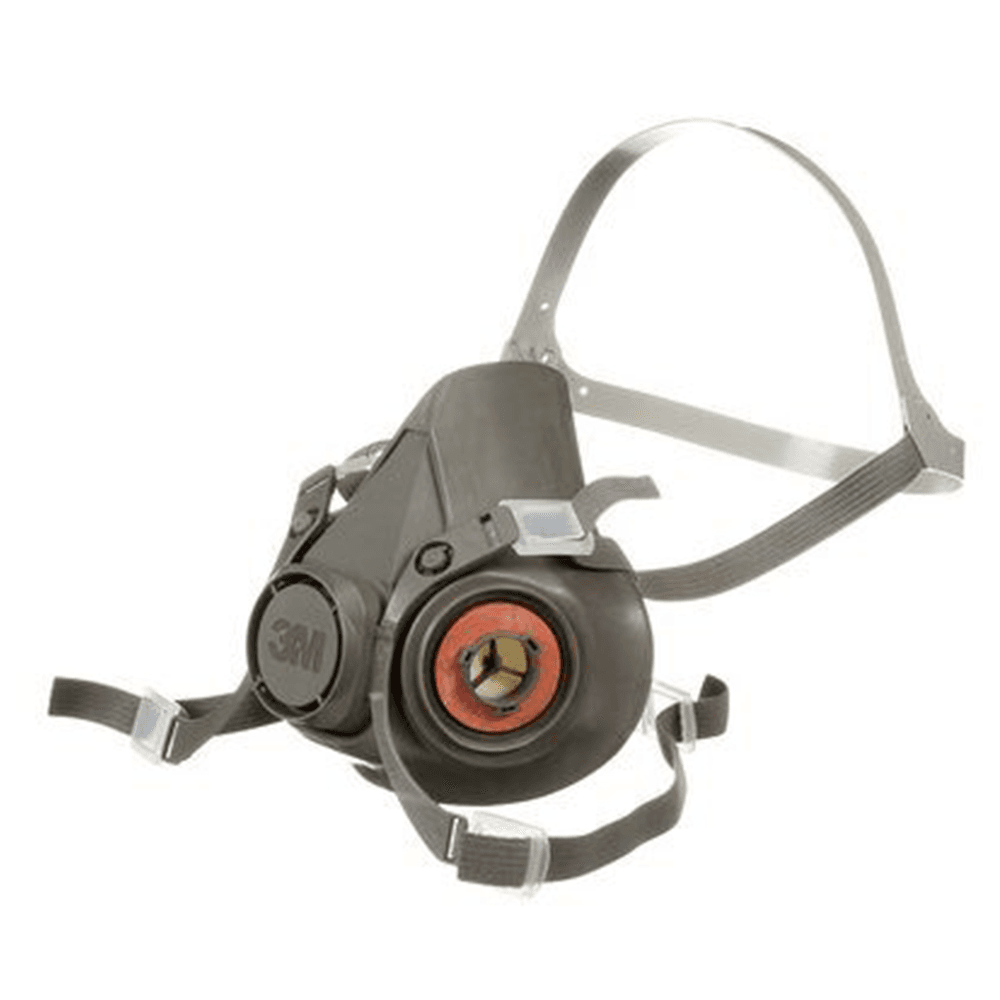 Reusable Respirator with swept back design for improved balance and visibility