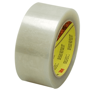 3M Scotch(R) Box Sealing Tape - ASTM D1974-92 Compliant - CID A-A-1684B and ASTM D5486 Type III Certified - Water-resistant per ASTM D5570