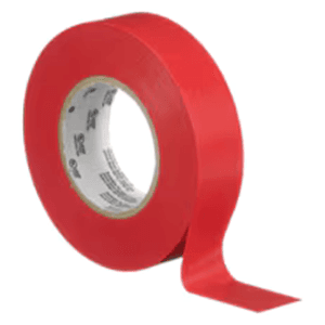 3/4" x 60' Red Vinyl Rubber Electrical Tape Alt 1 - Image