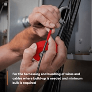 3/4" x 60' Red Vinyl Rubber Electrical Tape Alt 5 - Image