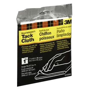 3M Single Ply Tack Cloth for Wood Refinishing - 17" x 36"