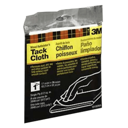 3M Single Ply Tack Cloth for Wood Refinishing - 17" x 36"