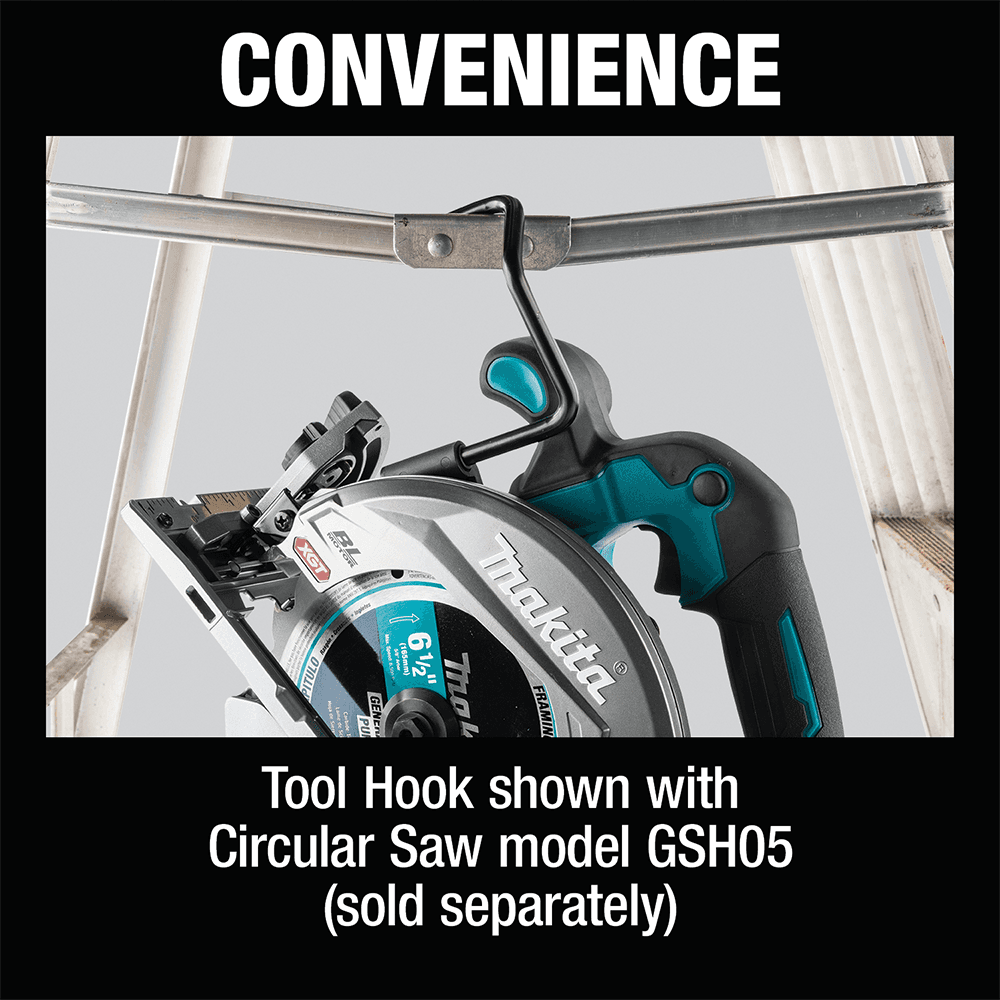 Tool Hook for 6-1/2" Cordless Circular Saw Alt 1 - Image
