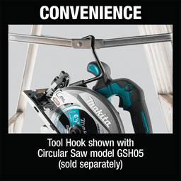 Tool Hook for 6-1/2" Cordless Circular Saw Alt 1 - Image