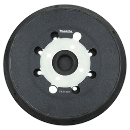 6" Round Sanding Backing Pad, Hook/Loop, Super Soft Main - Image