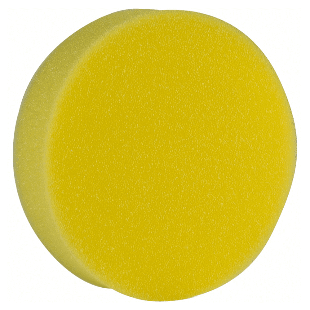 3" Hook/Loop Foam Polishing Pad, Yellow Alt 1 - Image