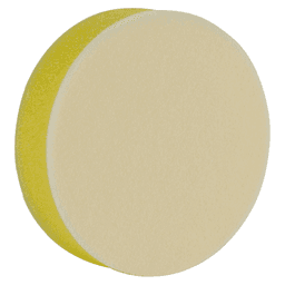 3" Hook/Loop Foam Polishing Pad, Yellow Alt 2 - Image