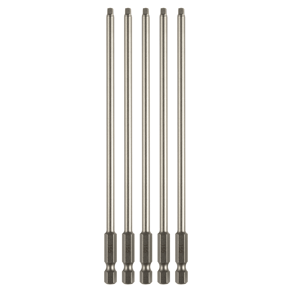 #2 x 6-1/8" Square Drive Power Bit (5/Pack) Alt 1 - Image