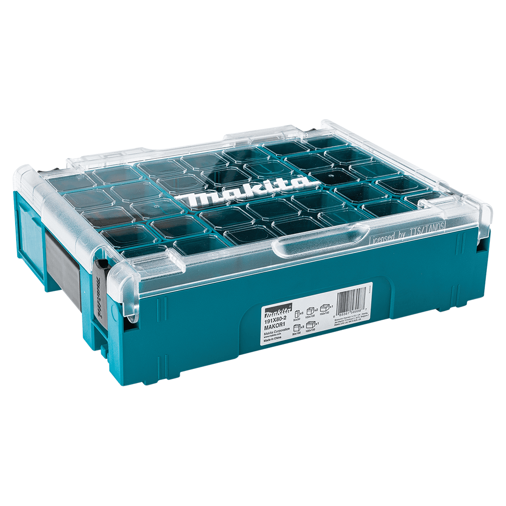 4-3/8" x 15-1/2" x 11-5/8" MAKPAC Interlocking Organizer with Insert Alt 1 - Image