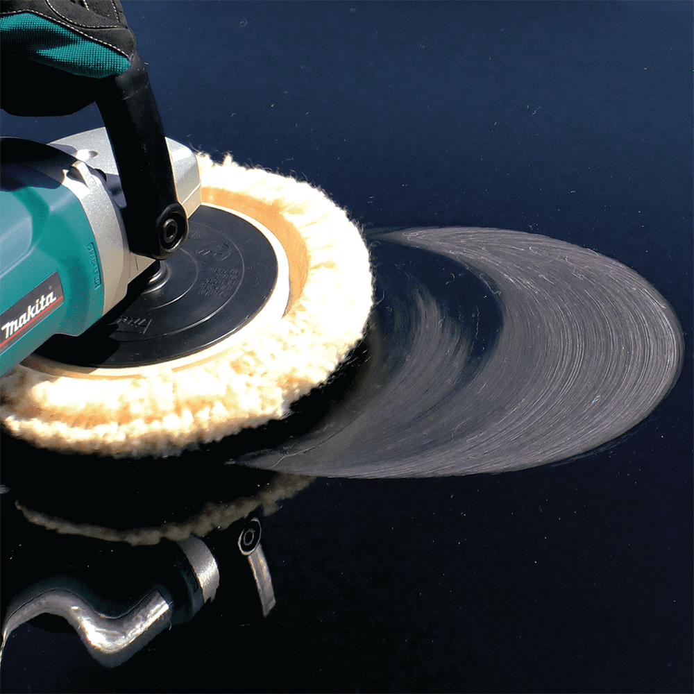 7" Hook/Loop Compounding Wool Bonnet Alt 4 - Image