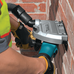 5" Dust Extraction Cutting/Tuck Point Guard for SJS II angle grinder Alt 4 - Image