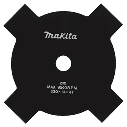 10" Brush Cutter Blade, 4 Tooth Main - Image