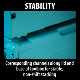 4-3/8" x 15-1/2" x 11-5/8" MAKPAC Small Interlocking Case Alt 20 - Image