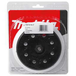 6" Hook/Loop Round Sanding Backing Pad, 8 Holes Alt 3 - Image