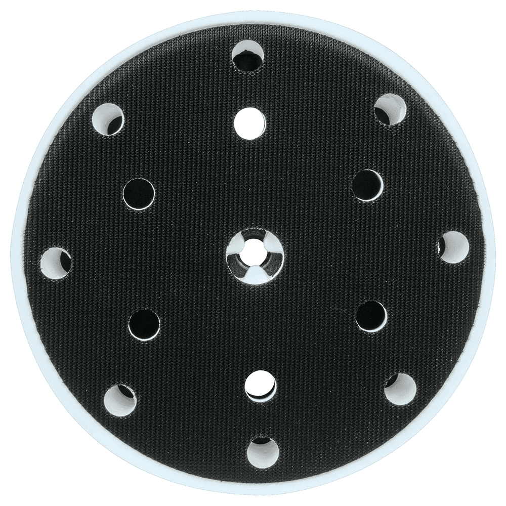 6" Hook/Loop Round Sanding Backing Pad, 8 Holes Alt 4 - Image