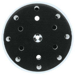 6" Hook/Loop Round Sanding Backing Pad, 8 Holes Alt 4 - Image