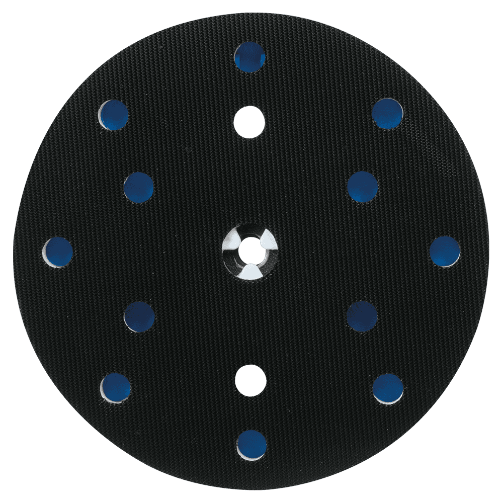 6" Hook/Loop Round Hard Sanding Backing Pad Alt 3 - Image