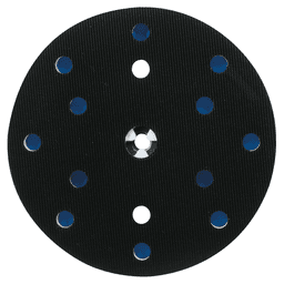 6" Hook/Loop Round Hard Sanding Backing Pad Alt 3 - Image