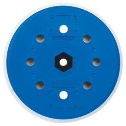 6" Hook/Loop Round Hard Sanding Backing Pad Main - Image