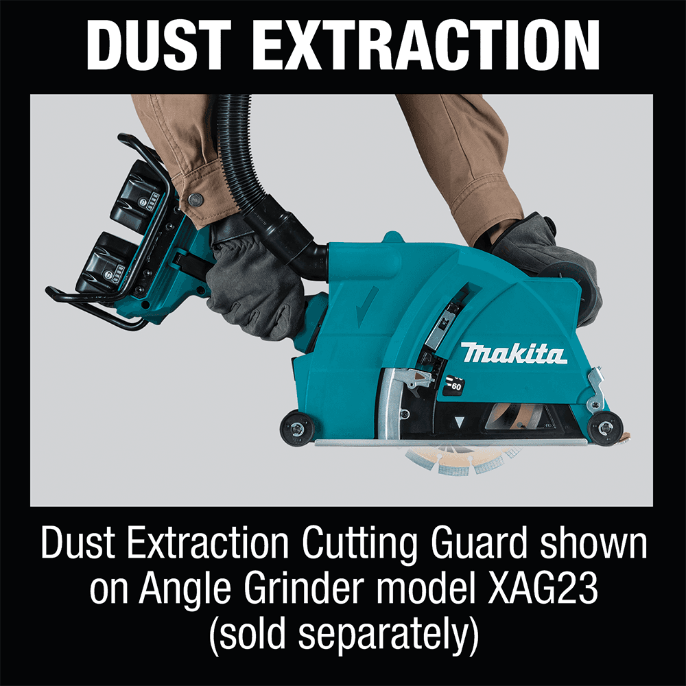 9" Dust Extraction Cutting Guard for GA9040S/GA9031Y/GA9060/XAG13/XAG23 Alt 3 - Image