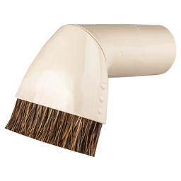 2‑3/8" Round Brush Attachment for Compact Vacuums, Ivory Alt 1 - Image