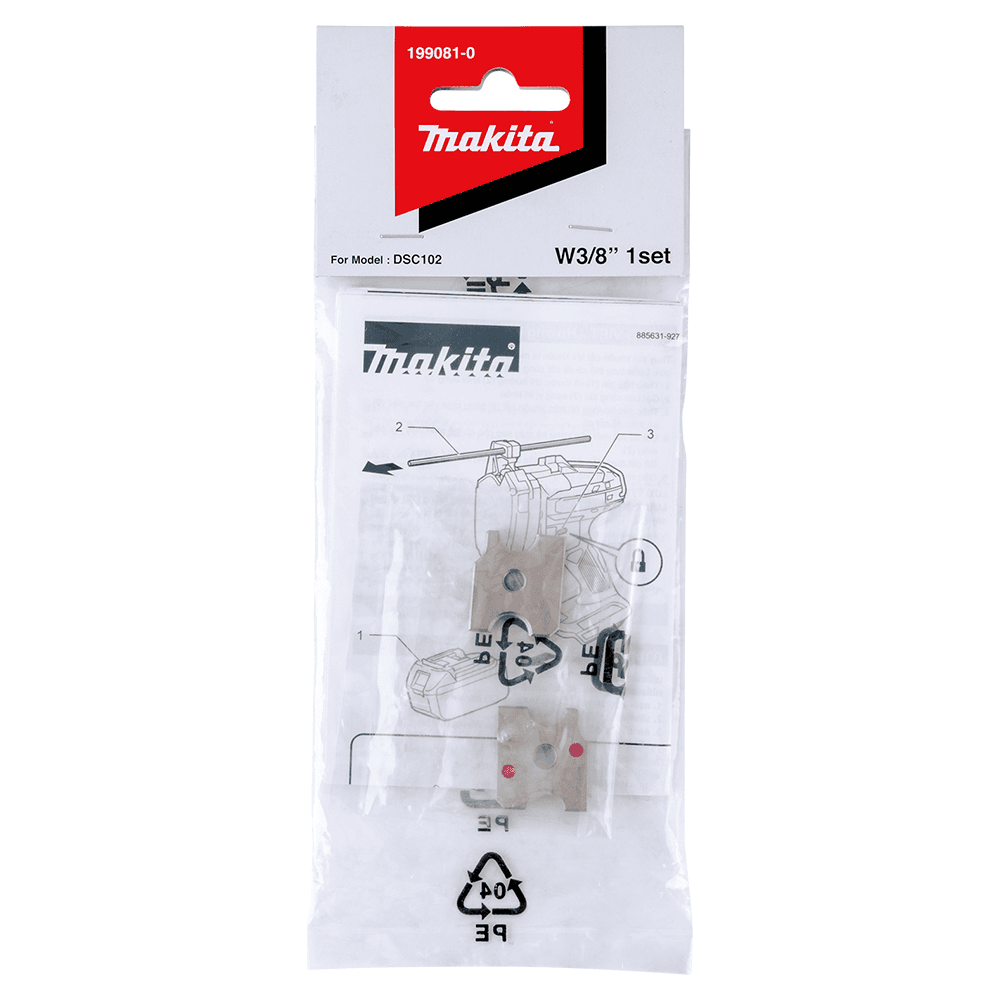 3/8" Cutter Blade Set for XCS03Z Alt 1 - Image