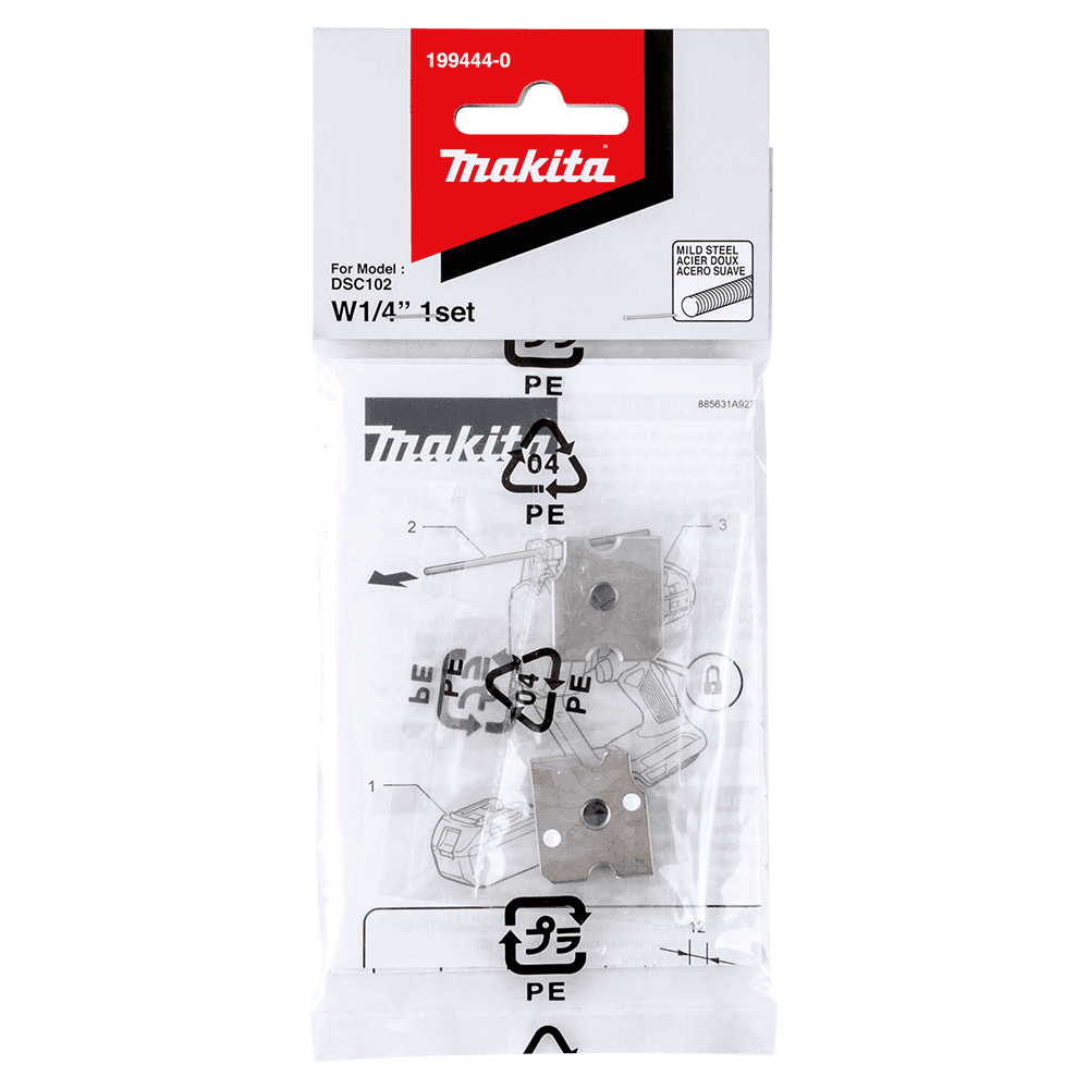 1/4" Cutter Blade Set for XCS03Z Alt 1 - Image