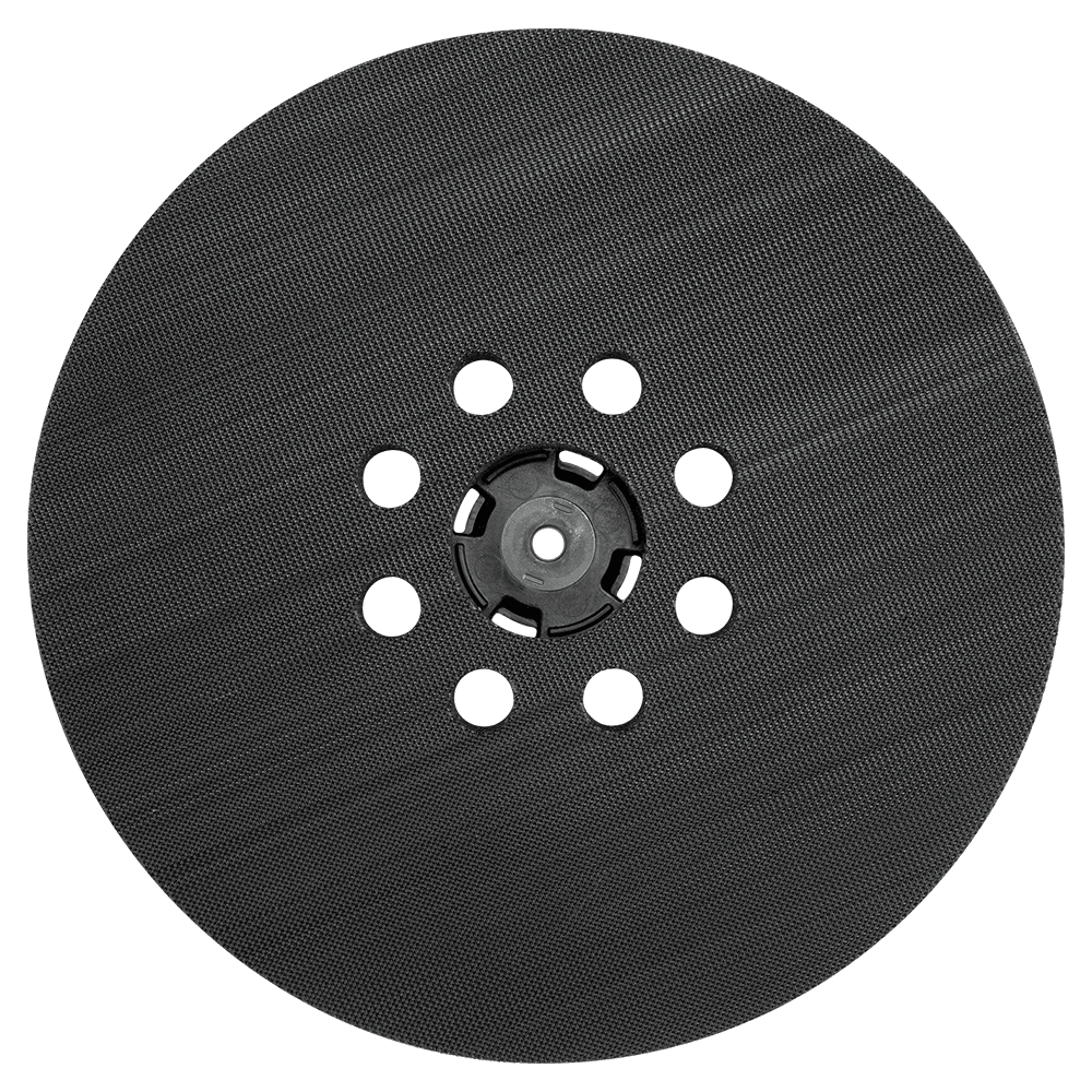 9" Hook/Loop Round Medium Sanding Backing Pad Alt 3 - Image