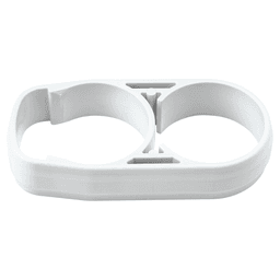 Crevice Nozzle Holder for 18V and 40V Compact Vacuums, White Main - Image