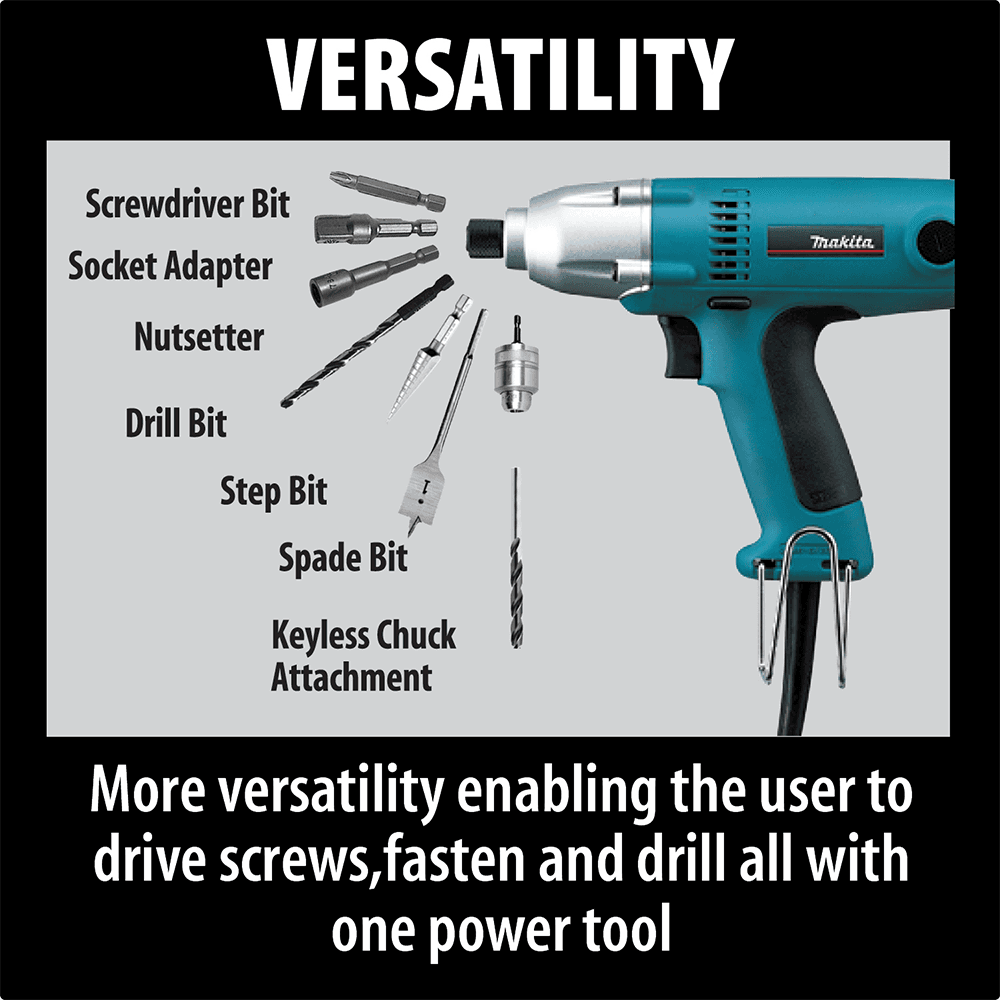 Impact Driver with 1/4" Hex Drive Alt 6 - Image