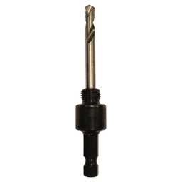 1/2" - 20 Hole Saw Arbor with Pilot Drill, 3/8" Shank Main - Image