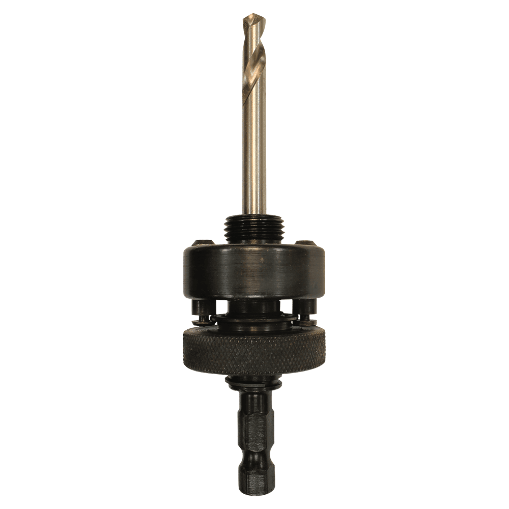 5/8" - 18 Hole Saw Arbor with Pilot Drill, 3/8" Shank Main - Image