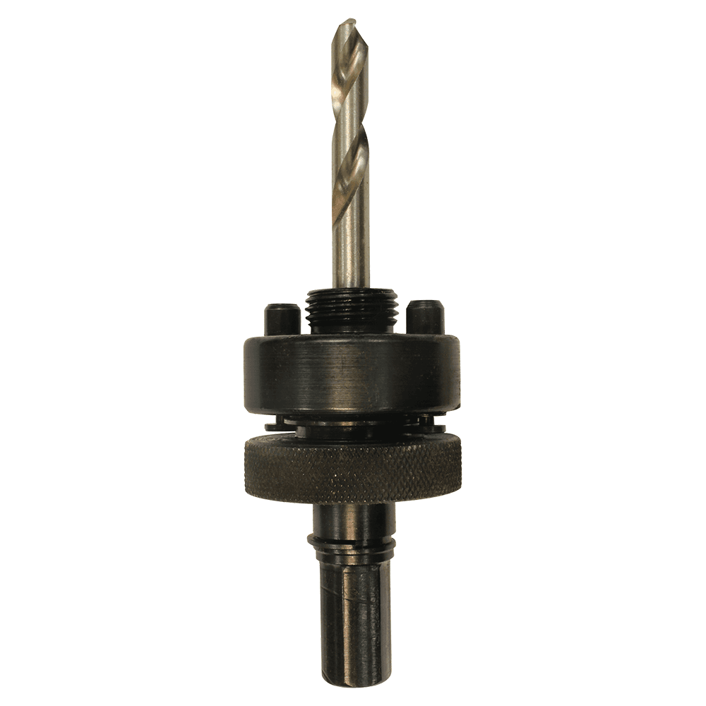 5/8" - 18 Hole Saw Arbor with Pilot Drill, 7/16" Shank Main - Image