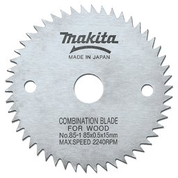 3-3/8" x 50 Teeth Steel Cross-Cut Circular Saw Blade Main - Image
