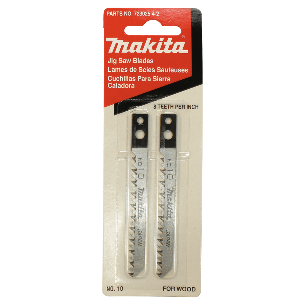 3-1/8" x 8TPI Jig Saw Blade #10 (2/Pack) Alt 1 - Image