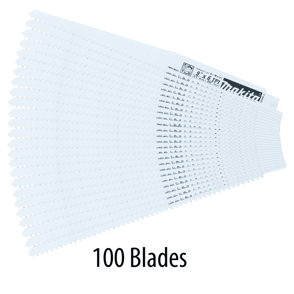 9" x 6TPI Wood Cutting Recipro Saw Blade (100/Pack) Main - Image