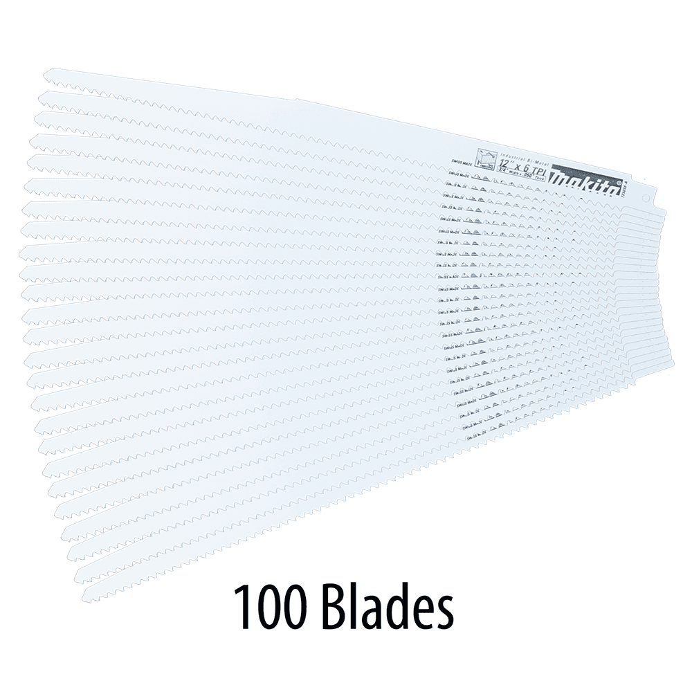 12" x 6TPI Wood Cutting Recipro Saw Blade (100/Pack) Main - Image