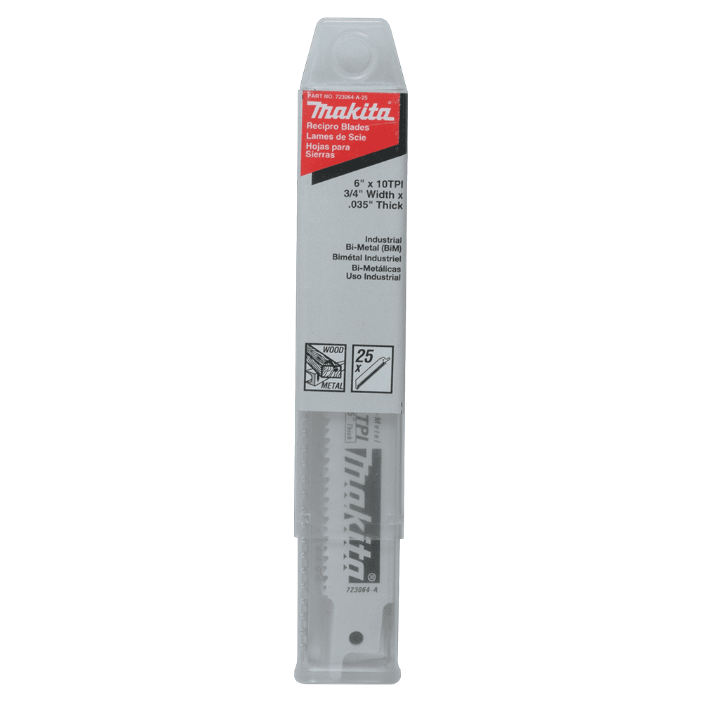 6" x 10/14TPI All-Purpose Recipro Saw Blade (25/Pack) Alt 1 - Image