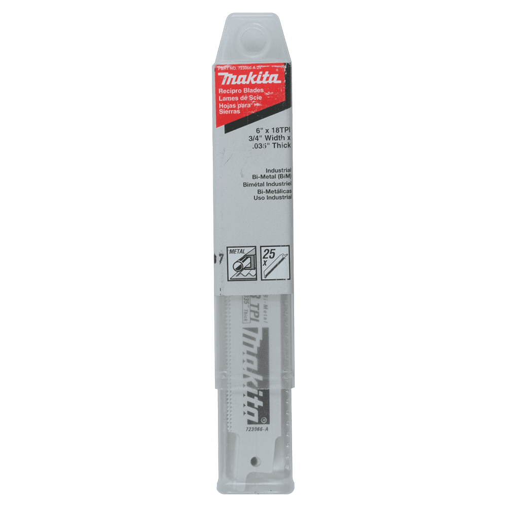 6" x 18TPI Metal Cutting Recipro Saw Blade (25/Pack) Alt 1 - Image