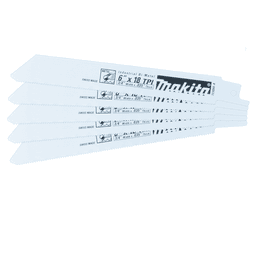 6" x 18TPI Metal Cutting Recipro Saw Blade (5/Pack) Main - Image