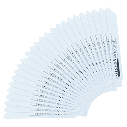 6" x 24TPI Metal Cutting Recipro Saw Blade (25/Pack) Main - Image