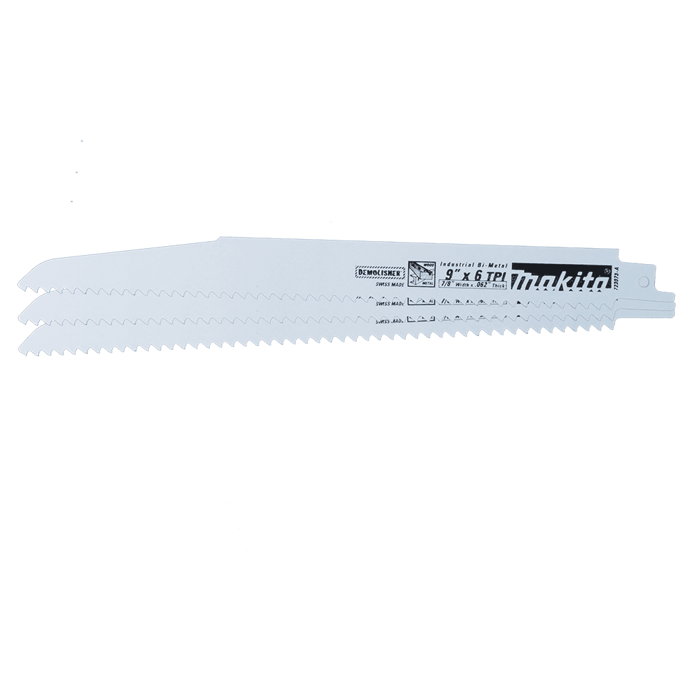 9" x 6TPI Demolition Recipro Saw Blade (3/Pack) Main - Image