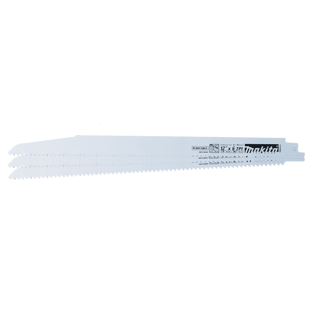 12" x 6TPI Demolition Recipro Saw Blade (3/Pack) Main - Image