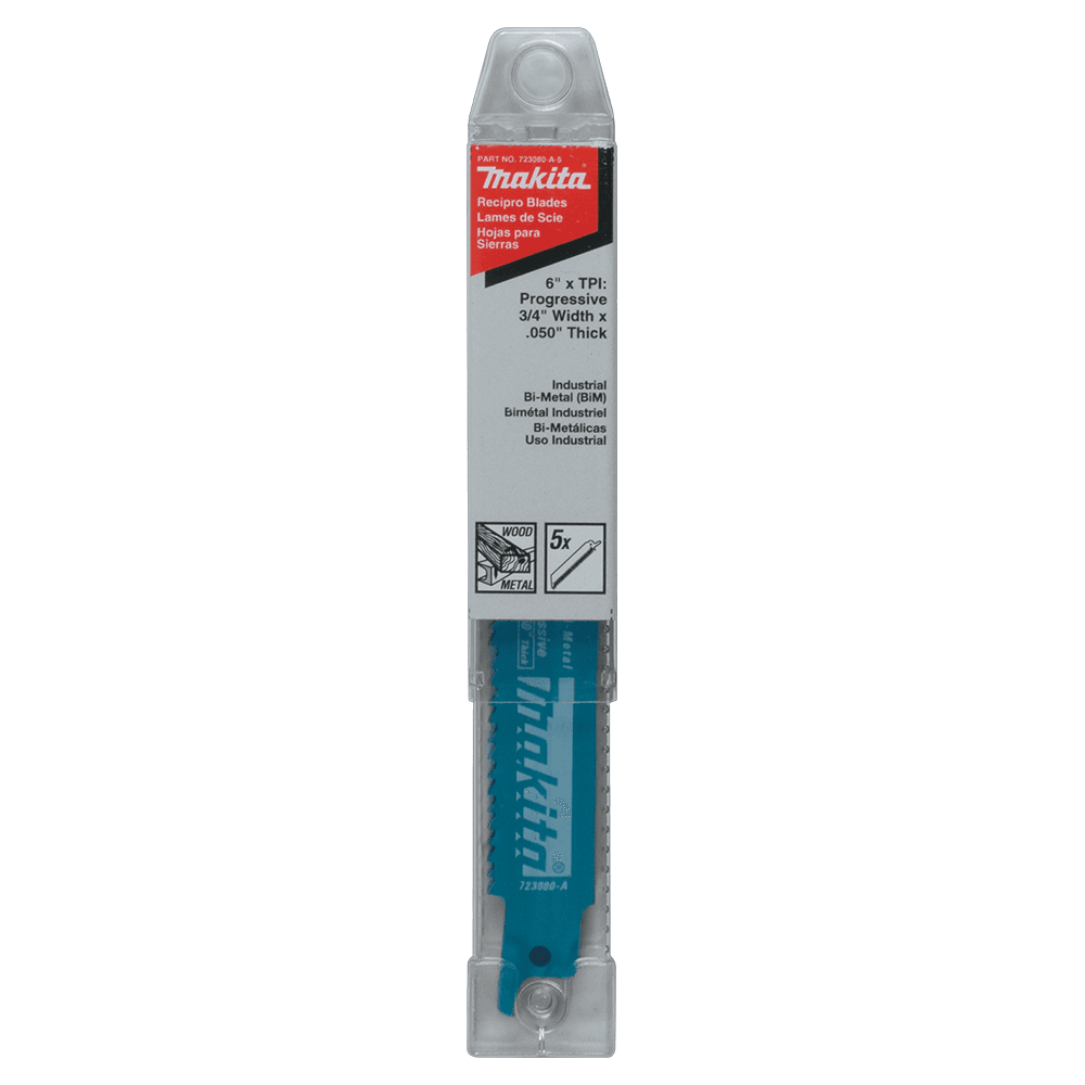 6" All-Purpose Recipro Saw Blade (5/Pack) Alt 1 - Image