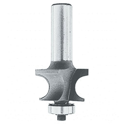 7/8" x 1/8" Radius Corner Bead Router Bit, 2 Flute, 1/4" Shank Alt 1 - Image