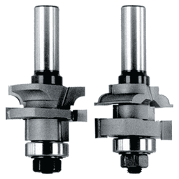 Router Bit Stile/Rail, Ogee, 2 Flute, 1/2" SH, C.T. Alt 1 - Image