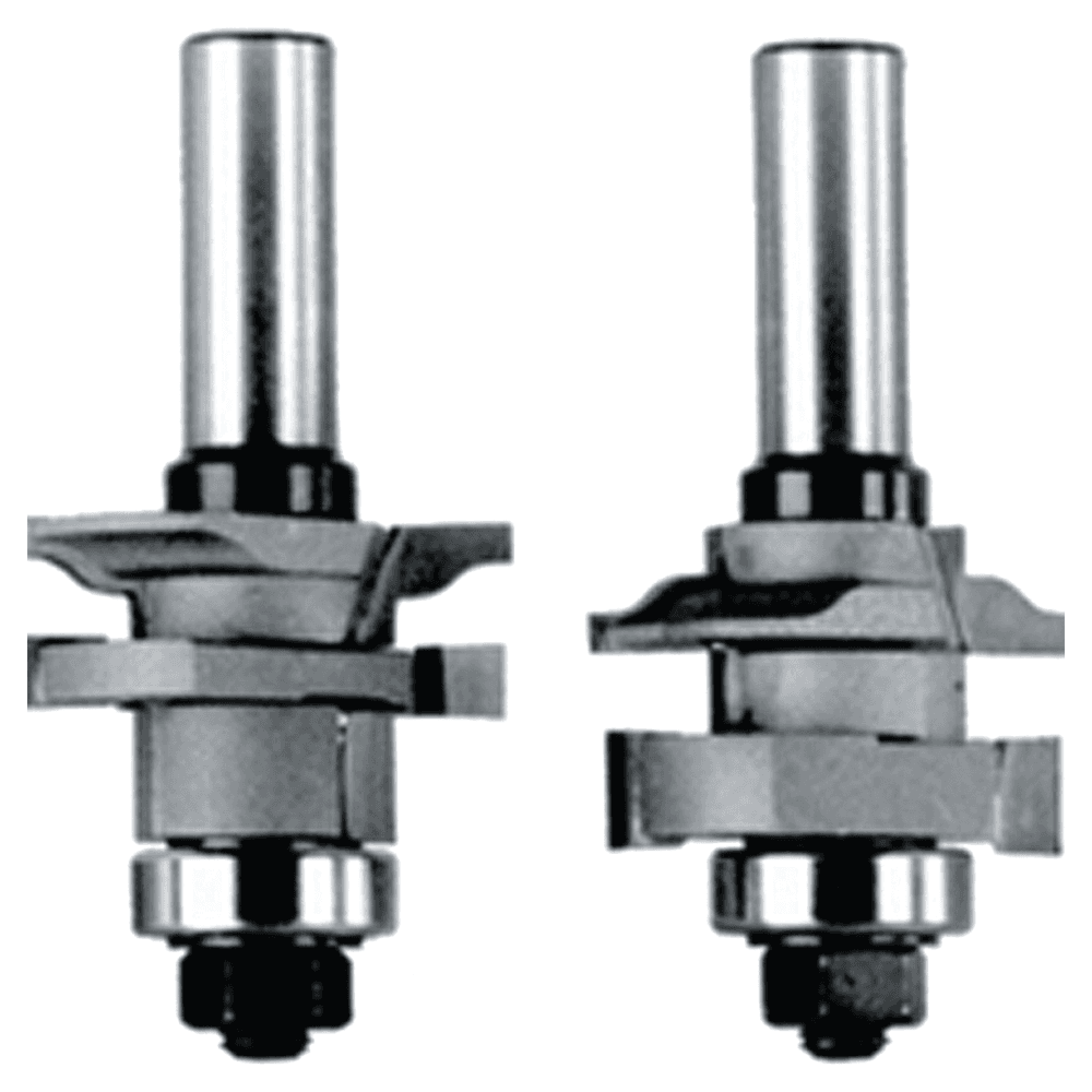 Router Bit Stile/Rail, Bead, 2 Flute, 1/2" SH, C.T. Alt 1 - Image